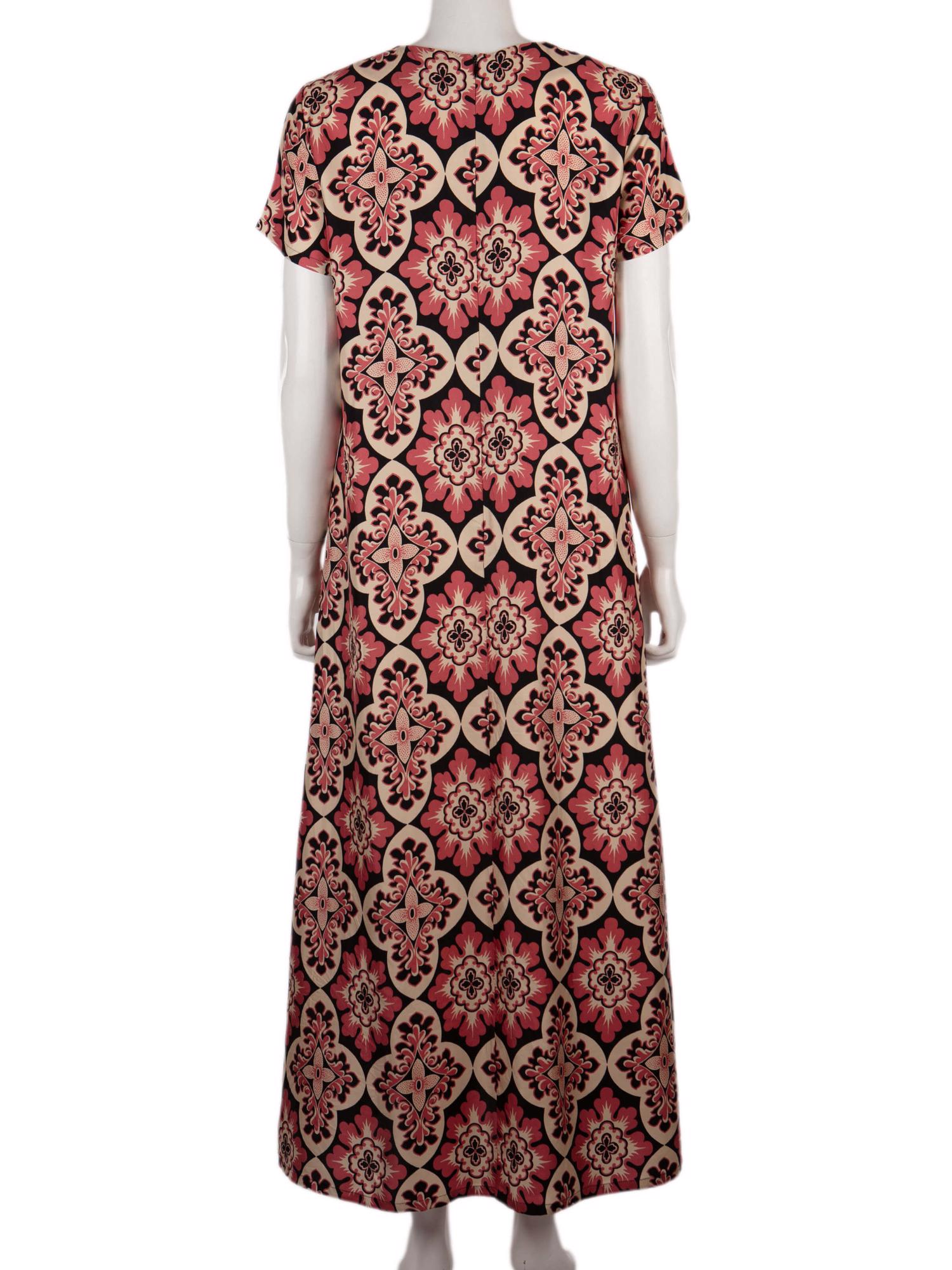 Bayan Pembe LA DOUBLEJ ELBİSE