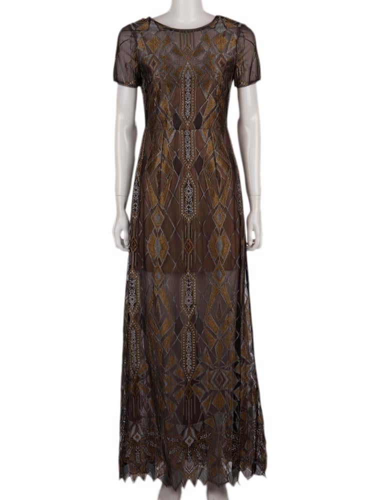 Bayan Kahve BCBG MAX AZRIA ELBİSE