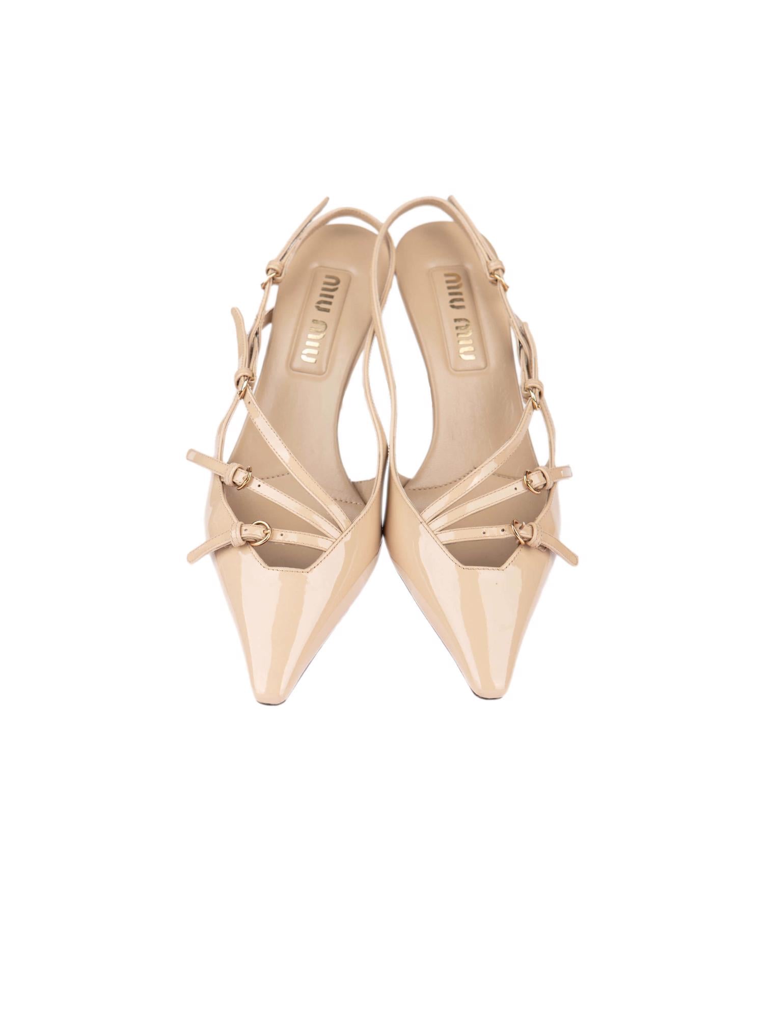 Bayan Bej MIU MIU AYAKKABI