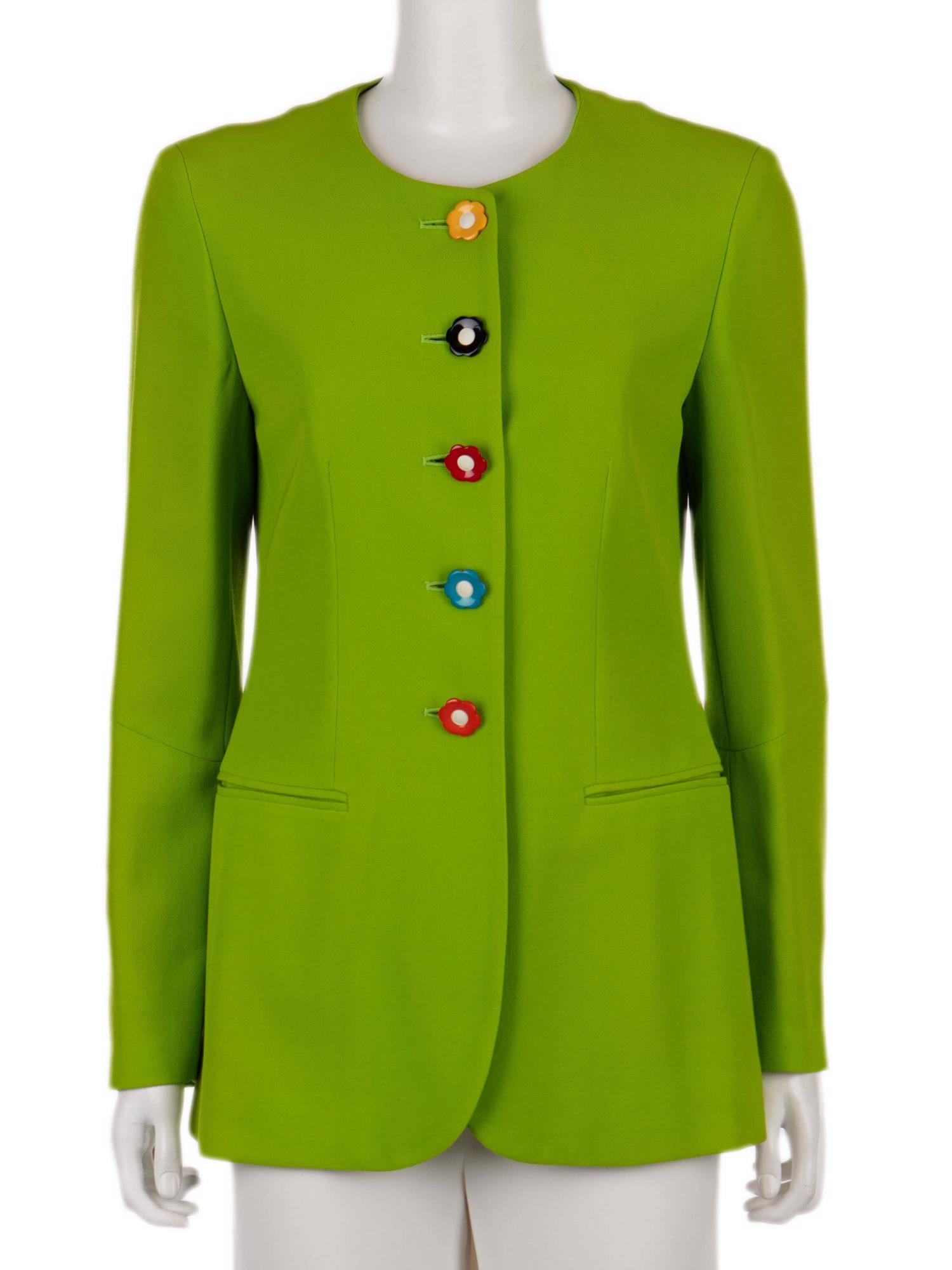 Bayan Yeşil MOSCHINO COUTURE CEKET