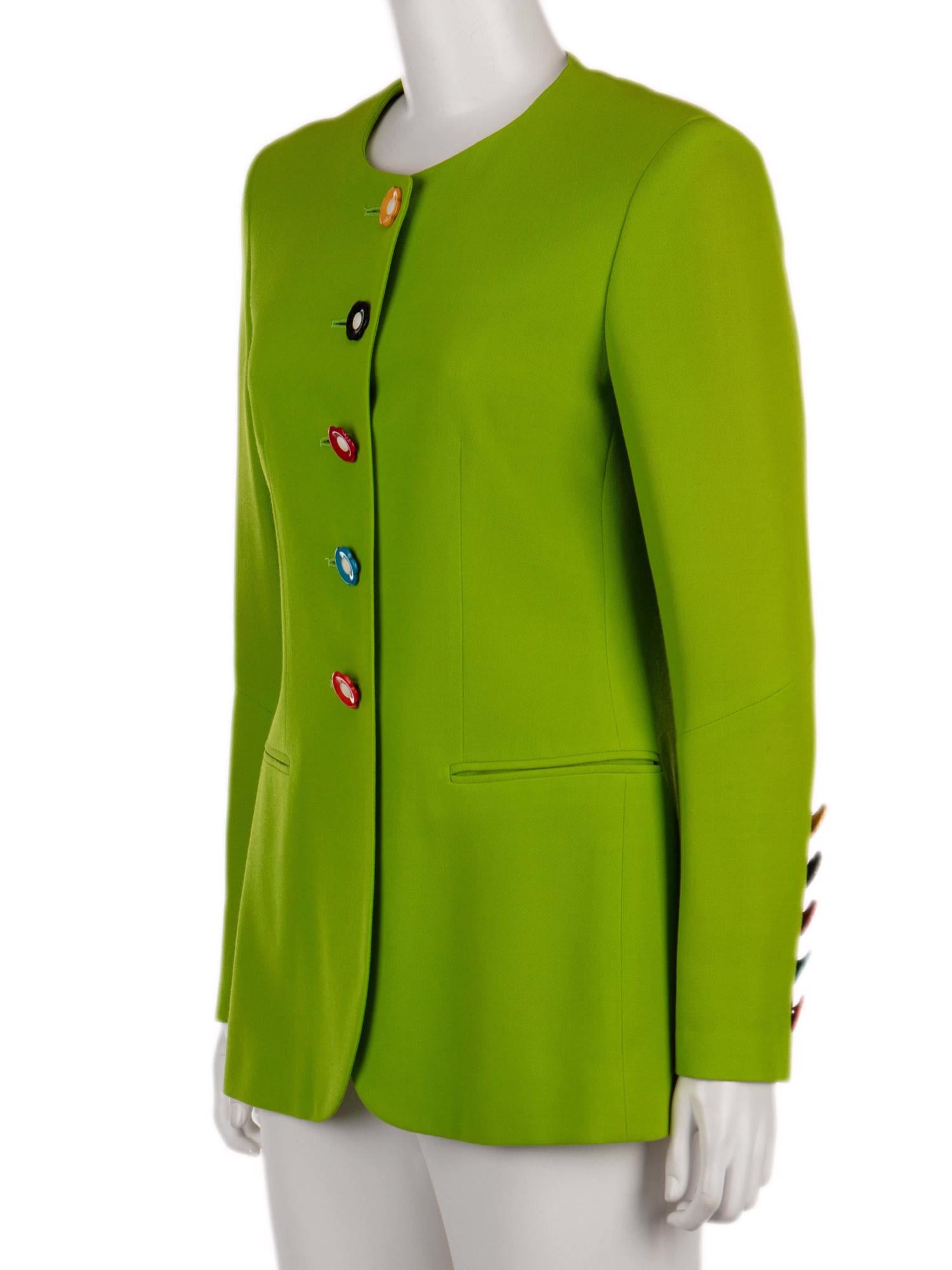 Bayan Yeşil MOSCHINO COUTURE CEKET