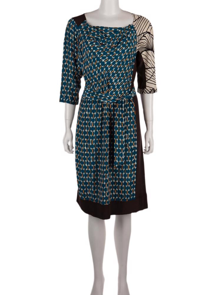 Bayan Mavi DRIES VAN NOTEN ELBİSE