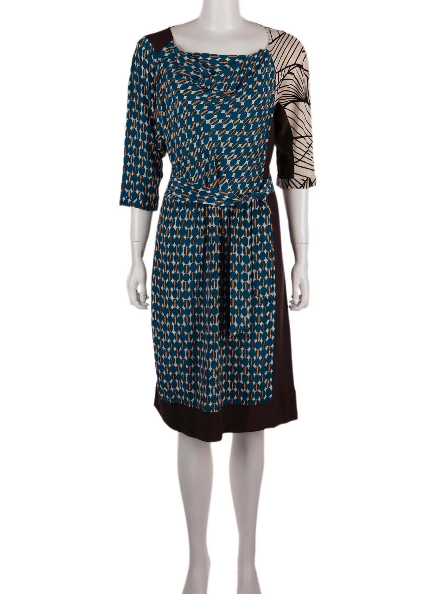 Bayan Mavi DRIES VAN NOTEN ELBİSE