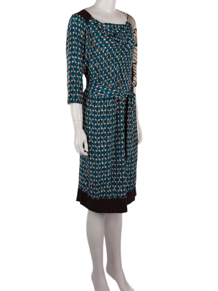 Bayan Mavi DRIES VAN NOTEN ELBİSE