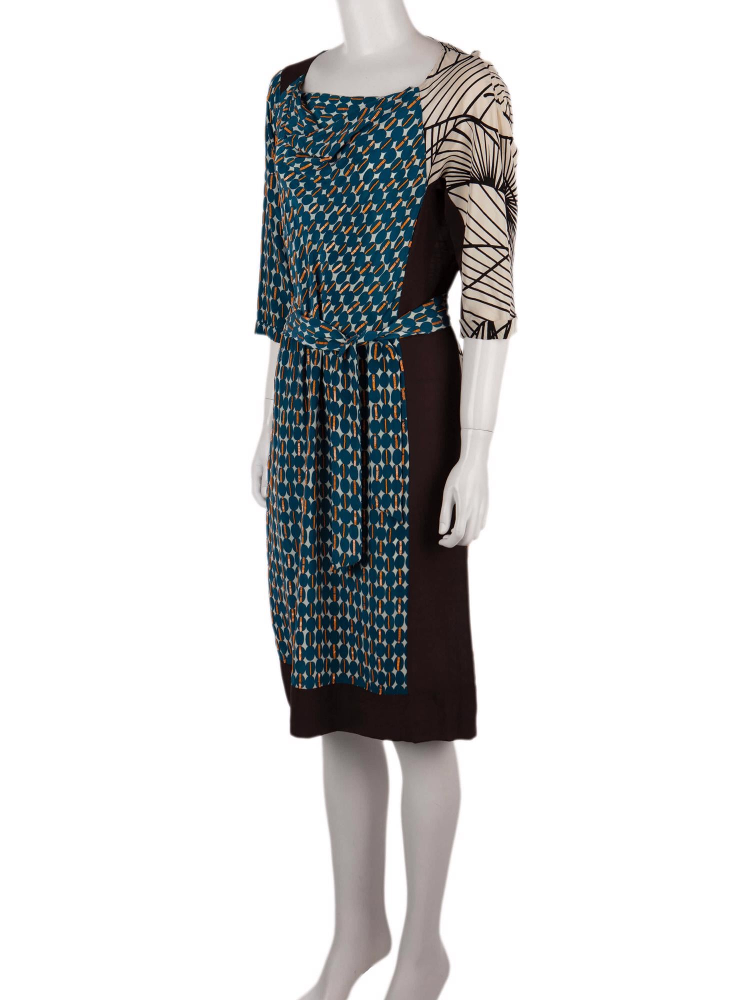 Bayan Mavi DRIES VAN NOTEN ELBİSE