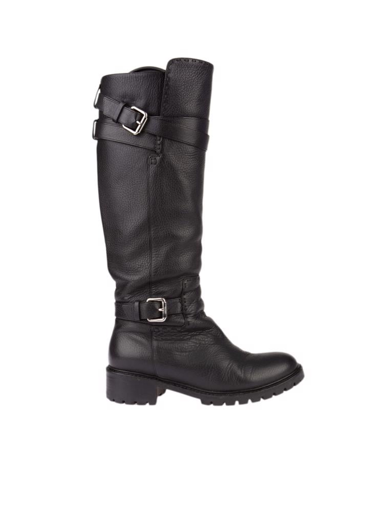 Bayan Siyah FENDI ÇİZME