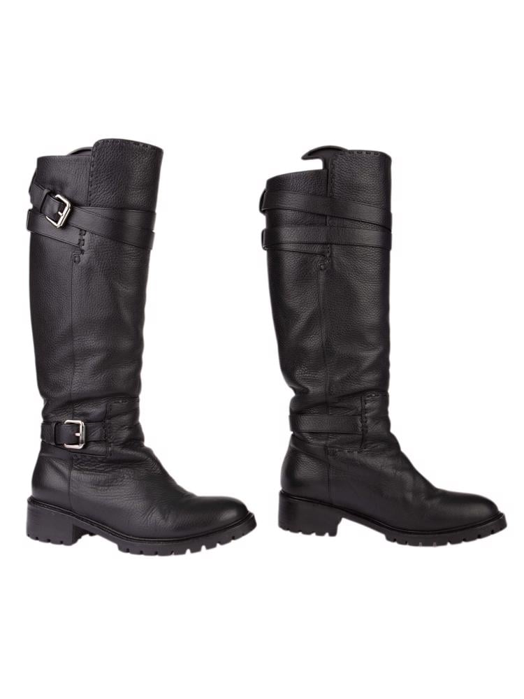 Bayan Siyah FENDI ÇİZME