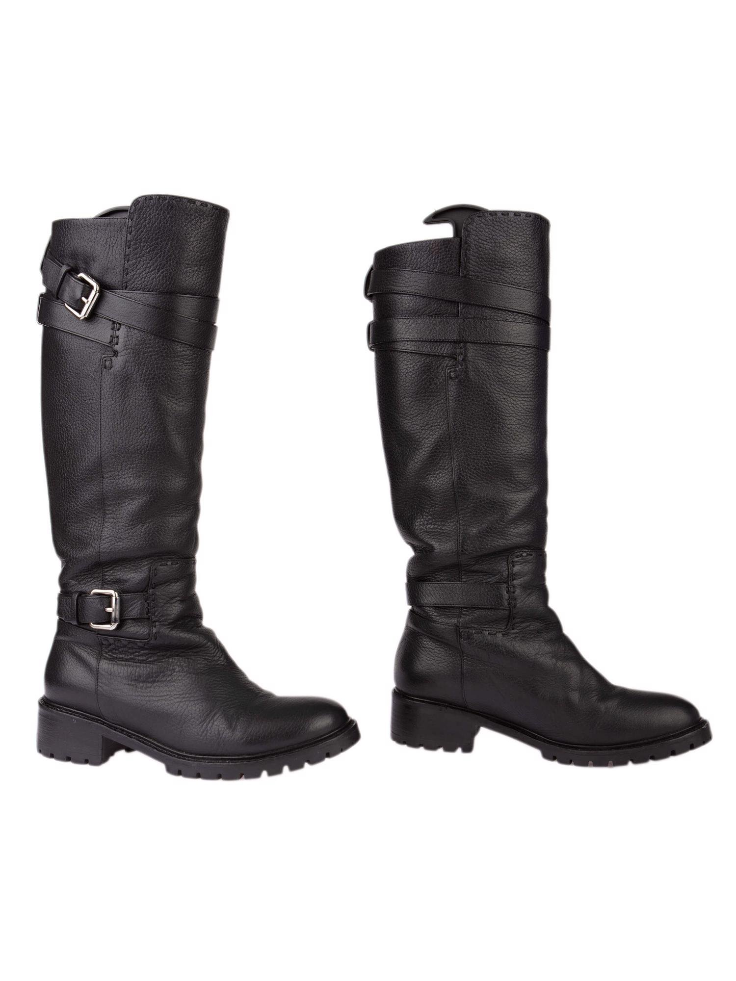 Bayan Siyah FENDI ÇİZME