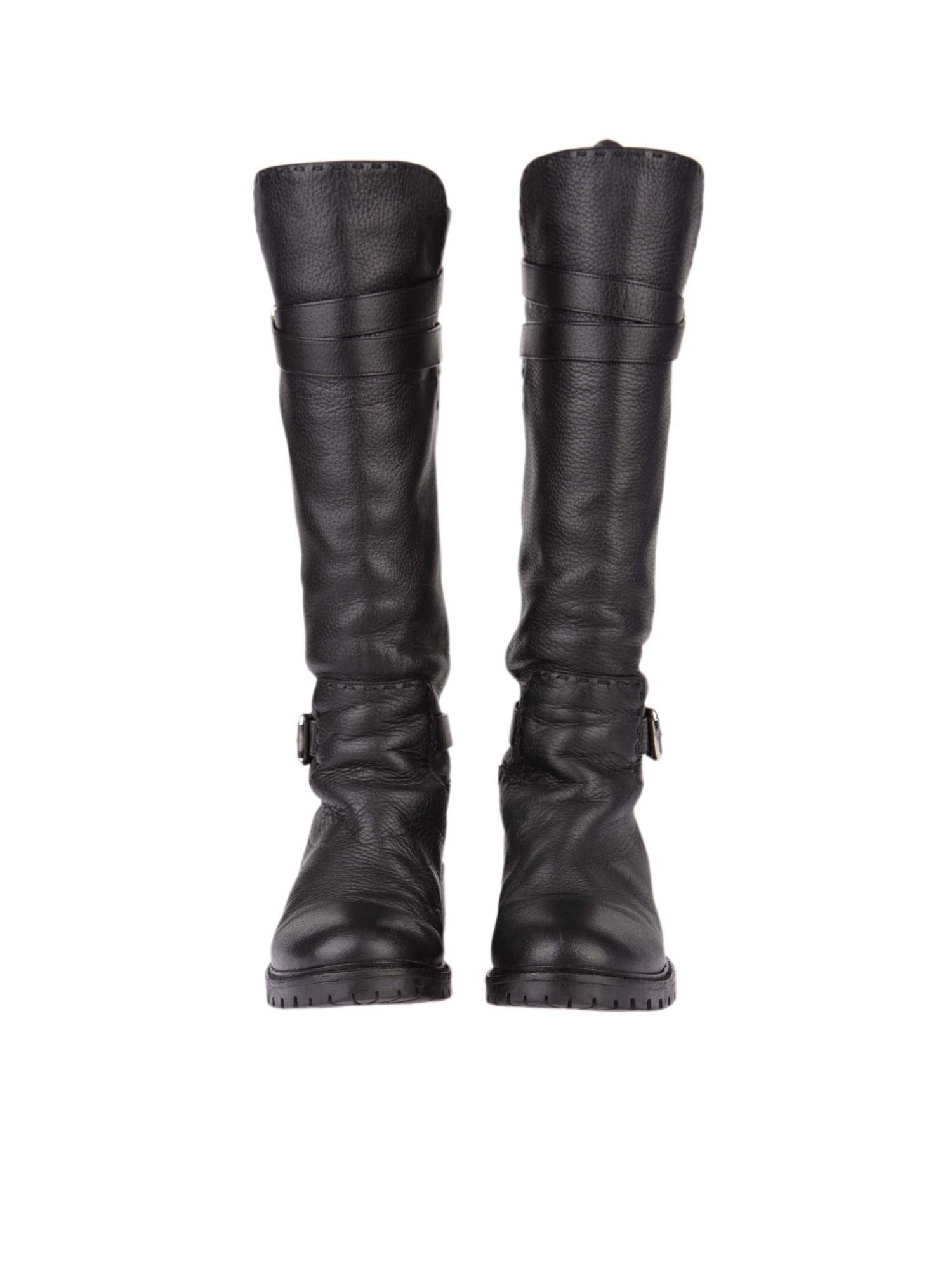 Bayan Siyah FENDI ÇİZME