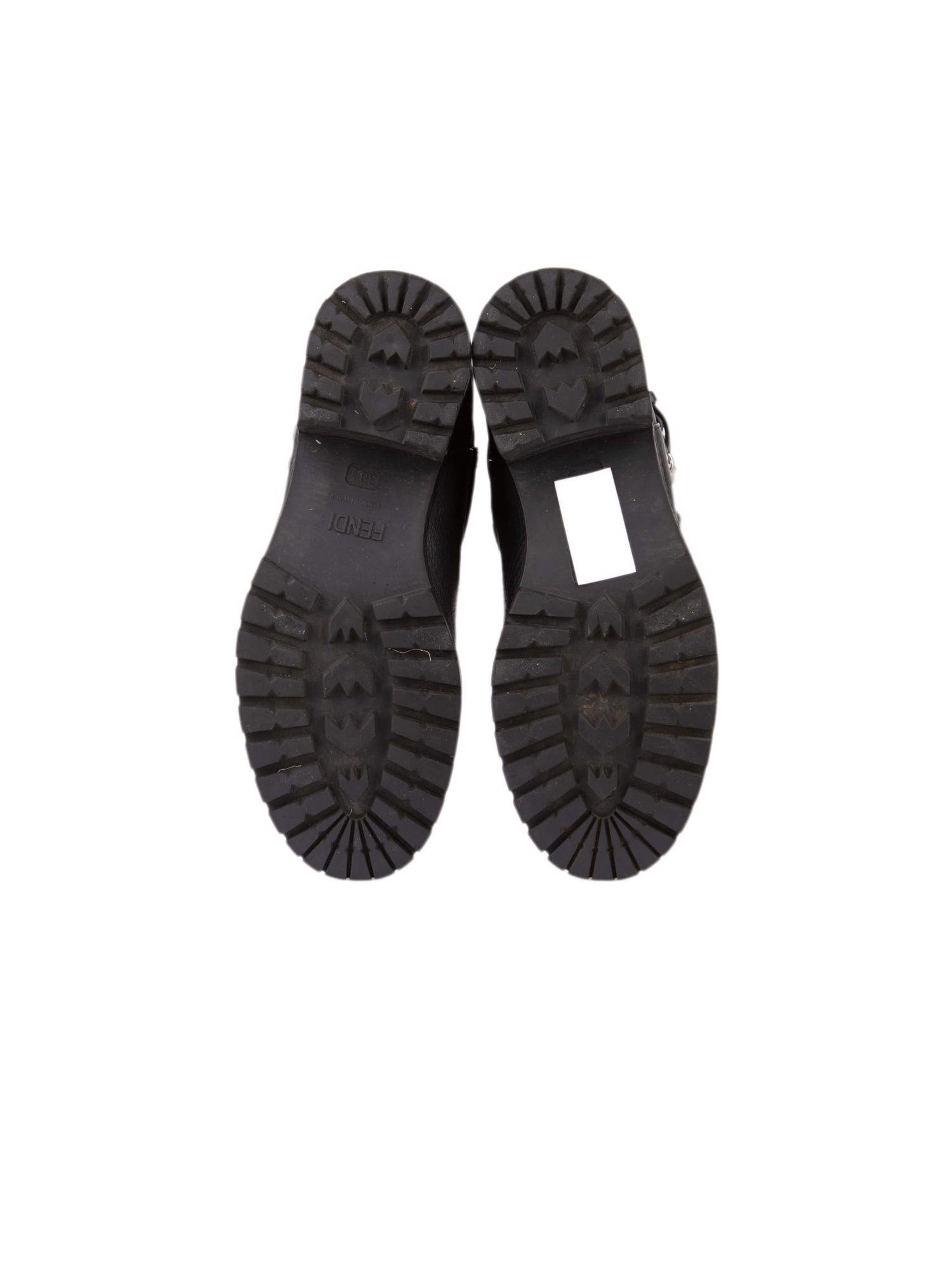 Bayan Siyah FENDI ÇİZME