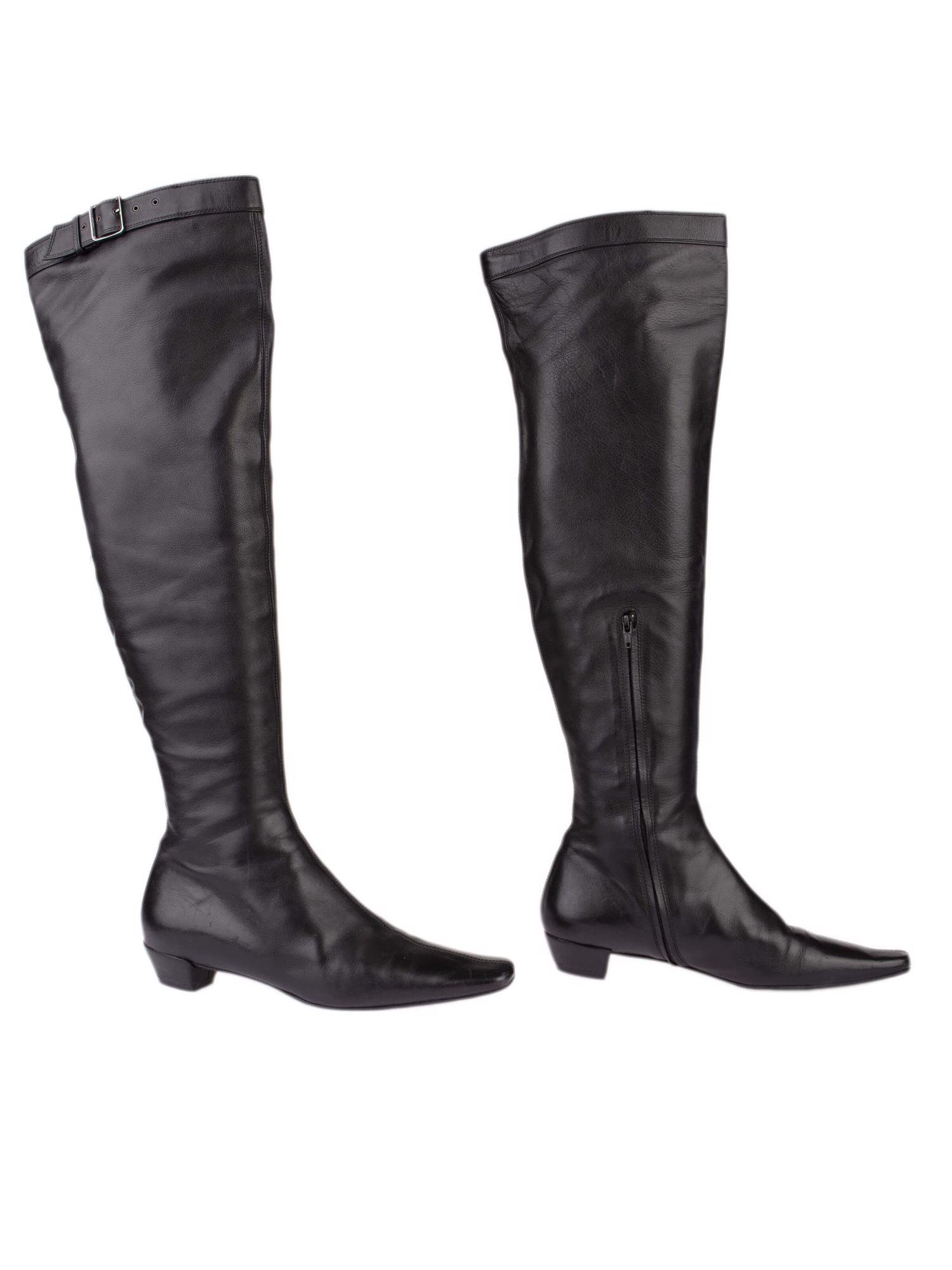 Bayan Siyah GUCCI ÇİZME