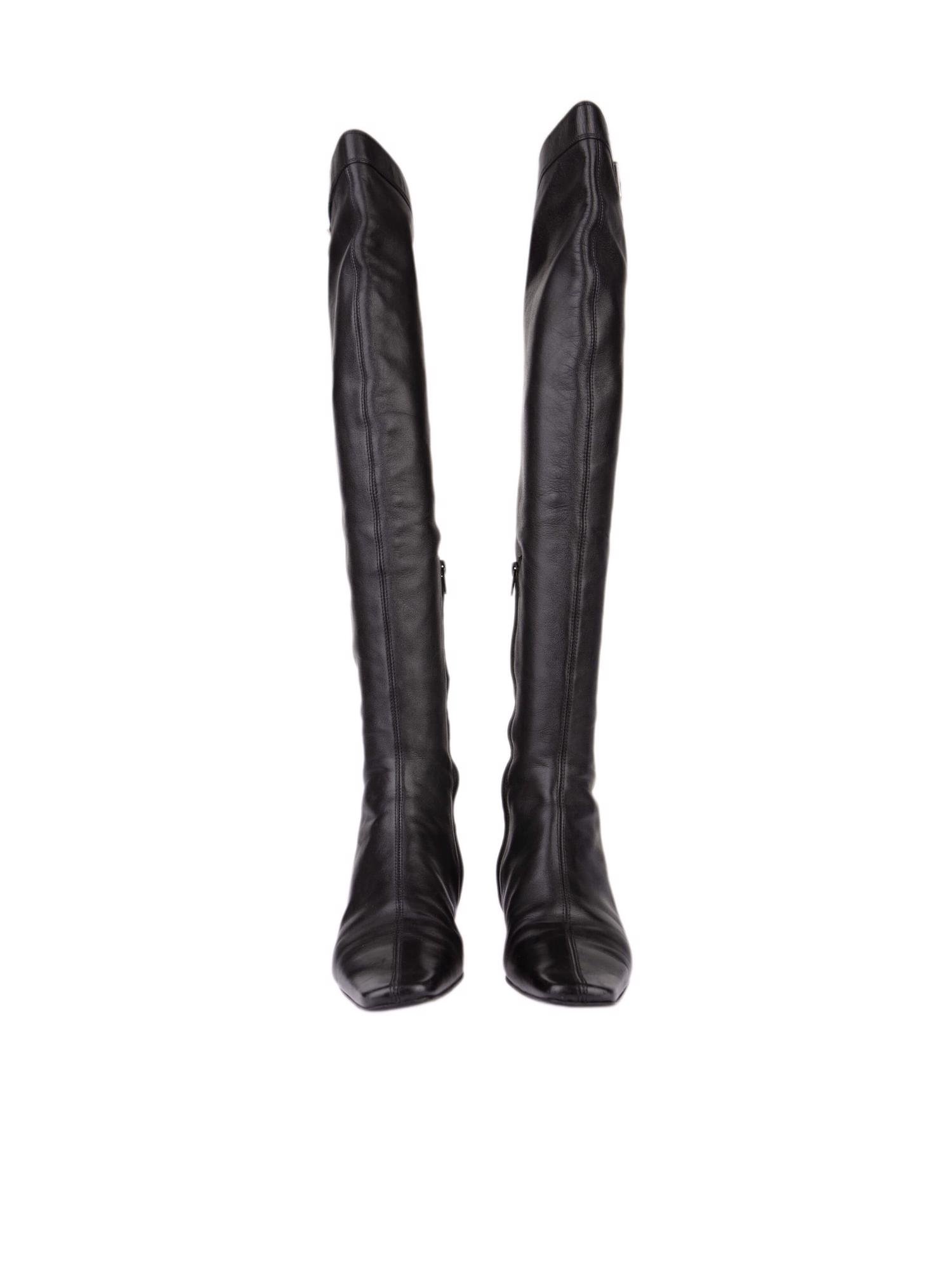 Bayan Siyah GUCCI ÇİZME