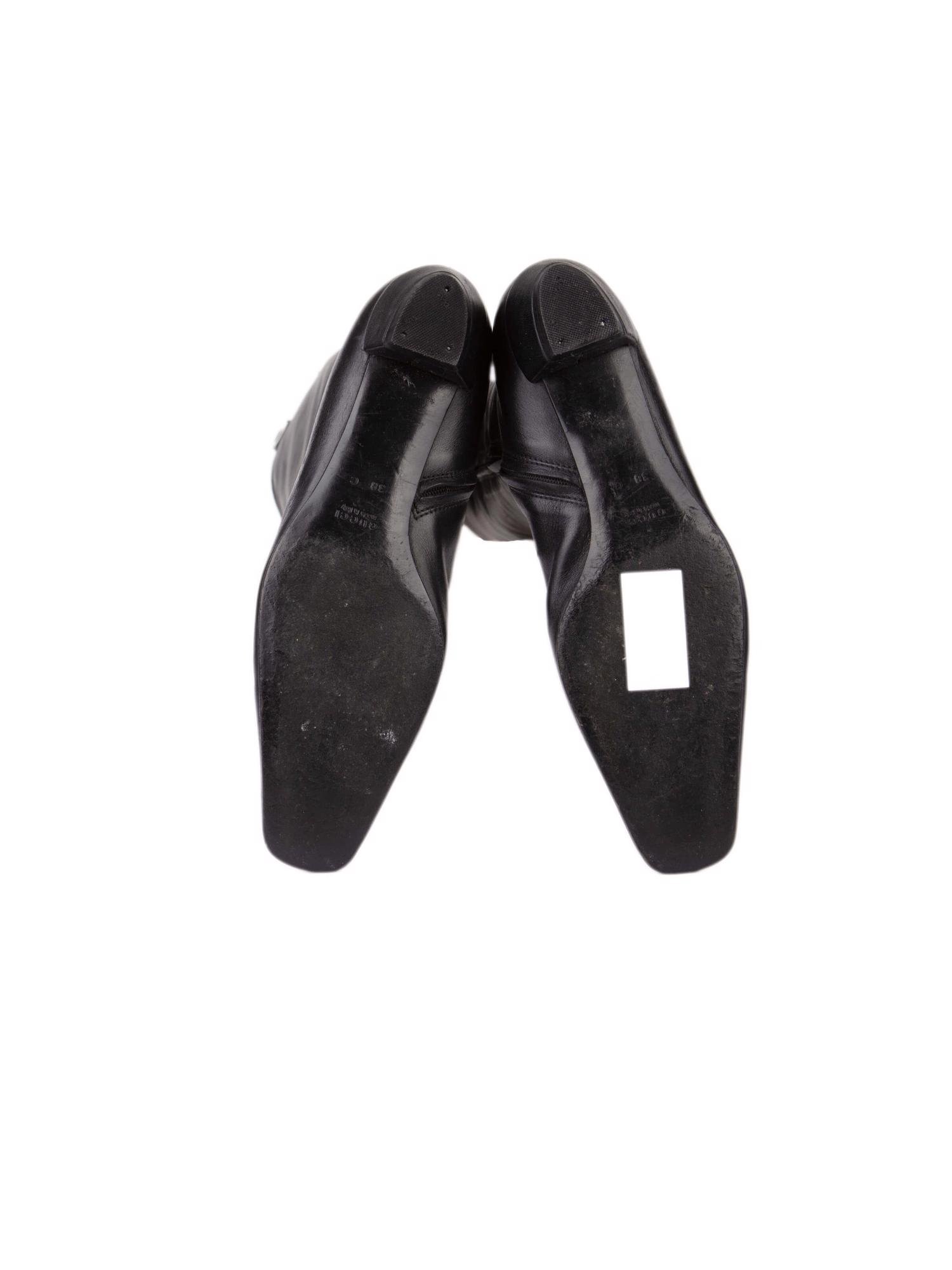 Bayan Siyah GUCCI ÇİZME