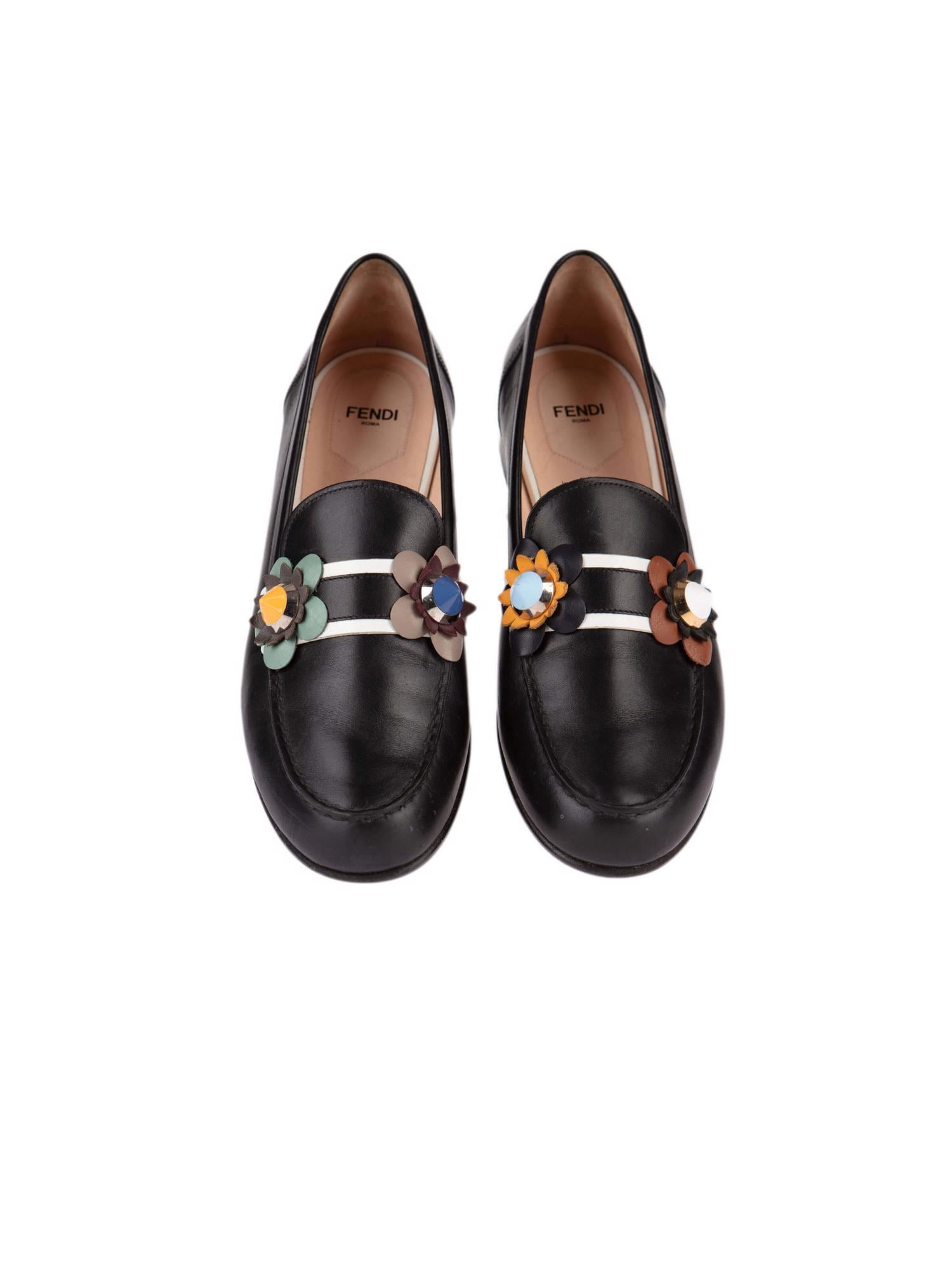 Bayan Siyah FENDI LOAFER