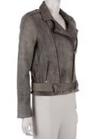 Bayan Gri IRO DERİ CEKET