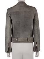 Bayan Gri IRO DERİ CEKET