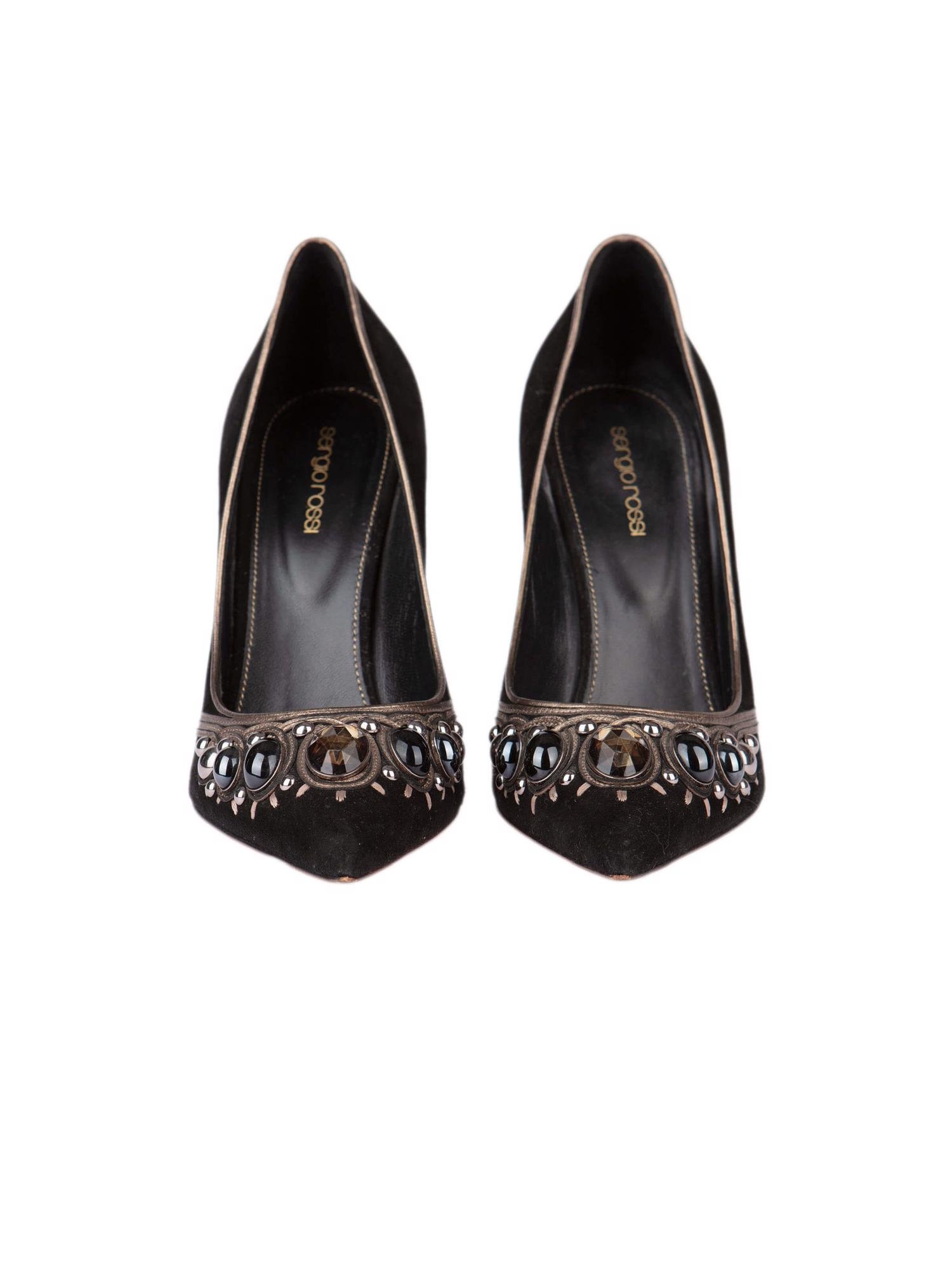 Bayan Siyah SERGIO ROSSI AYAKKABI