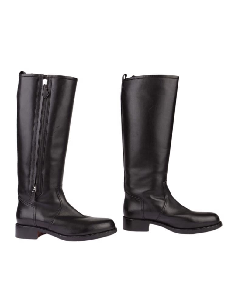 Bayan Siyah HERMES ÇİZME