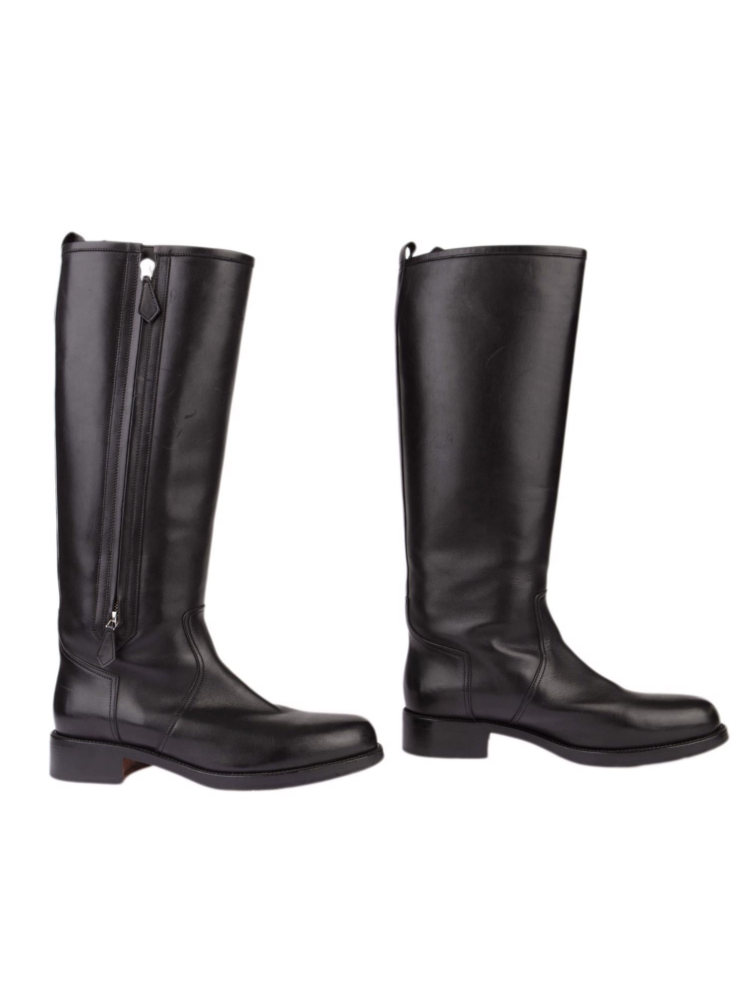 Bayan Siyah HERMES ÇİZME