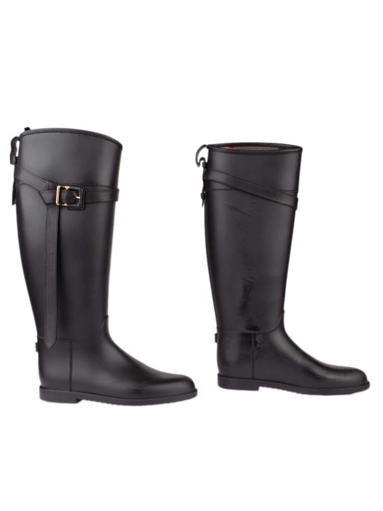 Bayan Siyah BURBERRY ÇİZME