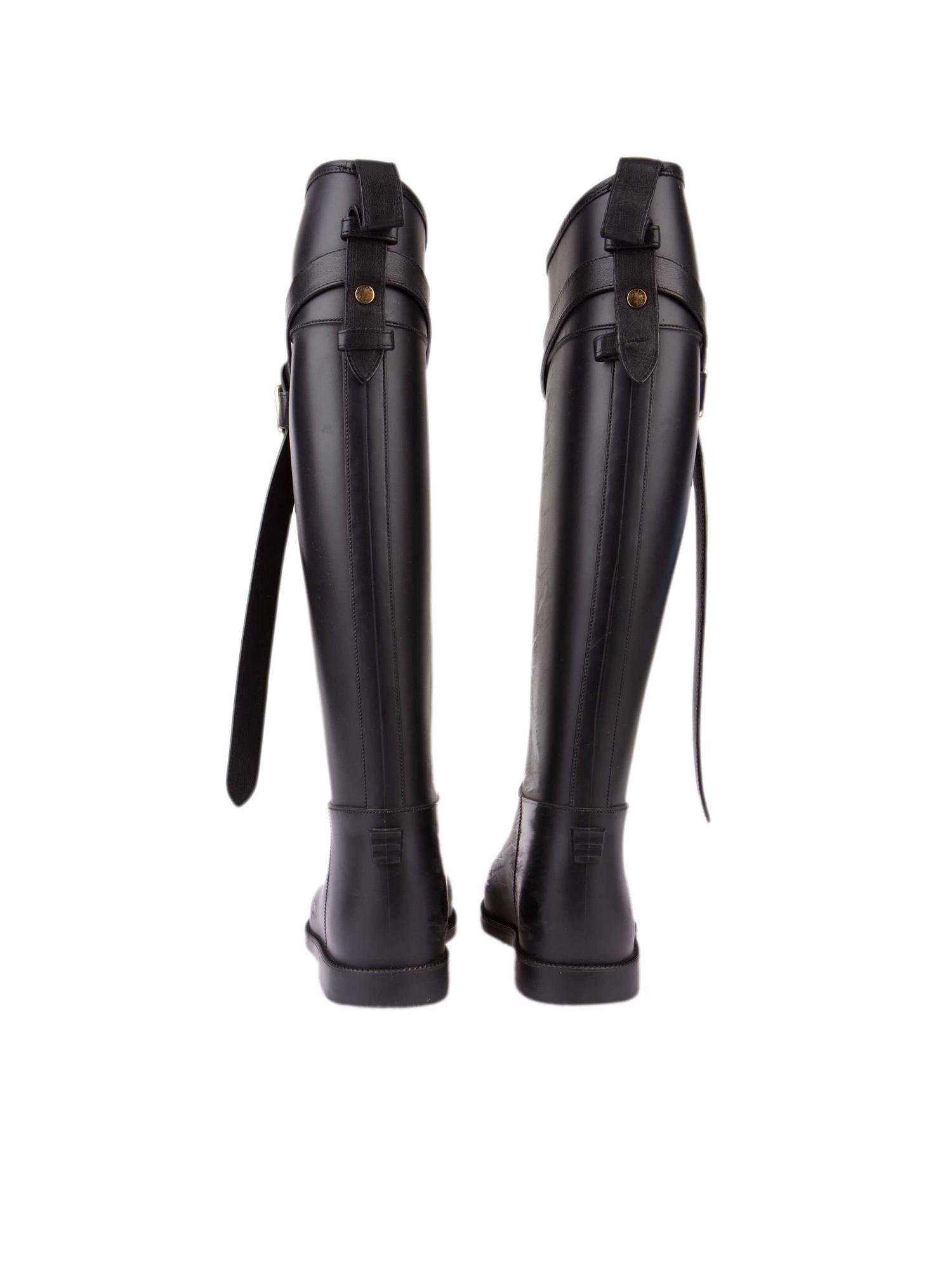 Bayan Siyah BURBERRY ÇİZME