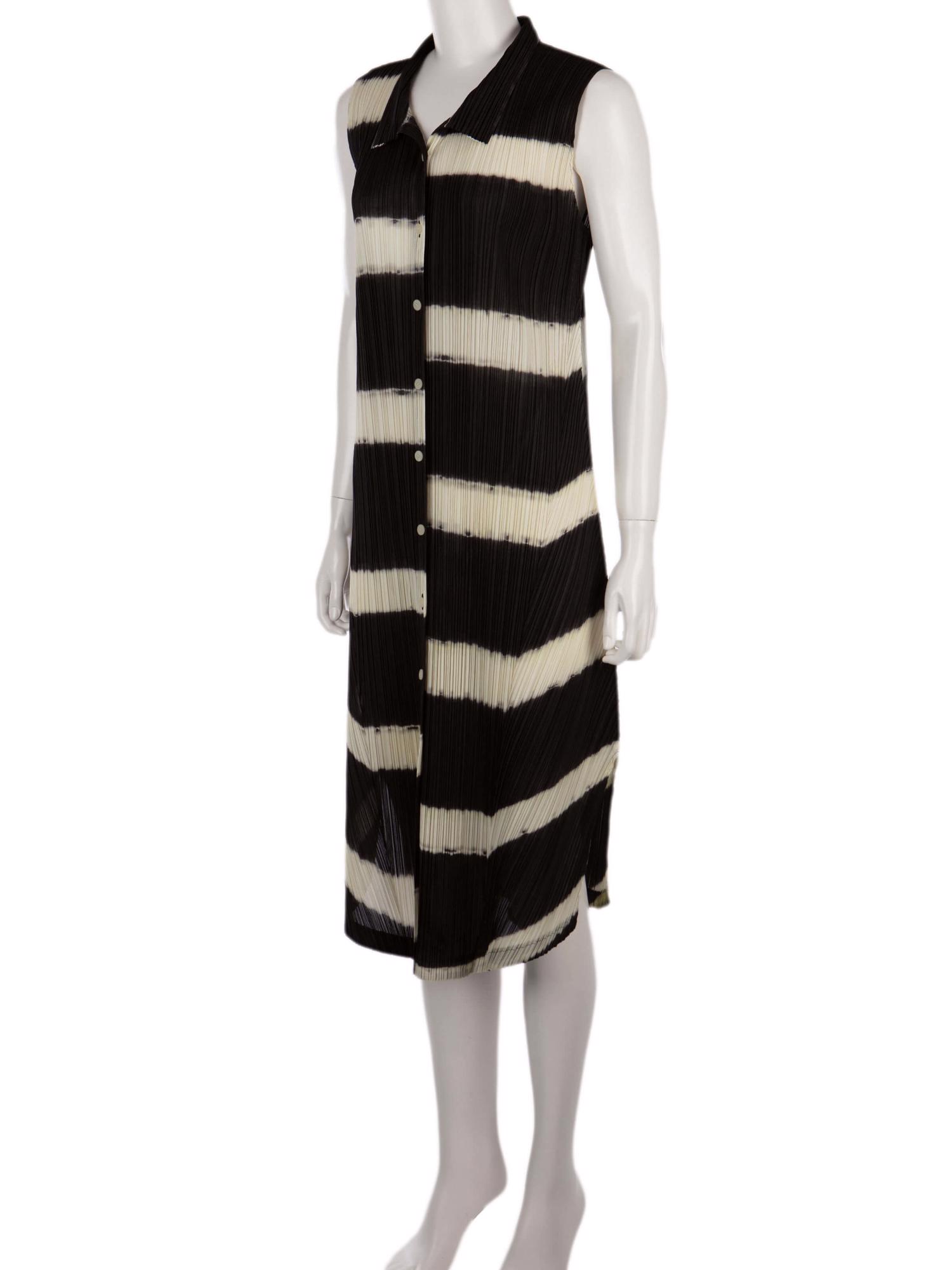 Bayan Siyah ISSEY MIYAKE PLEATS PLEASE ELBİSE