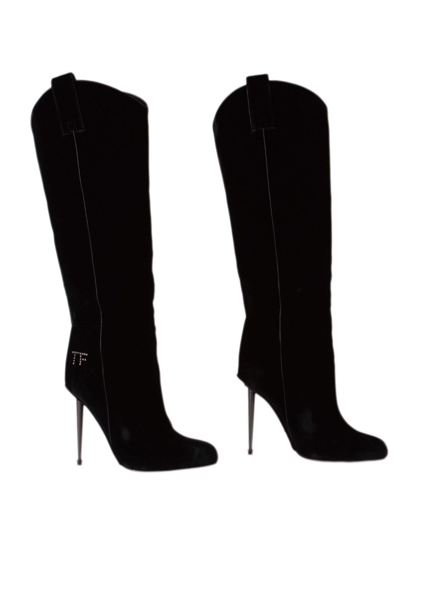 Bayan Siyah TOM FORD ÇİZME