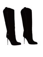 Bayan Siyah TOM FORD ÇİZME