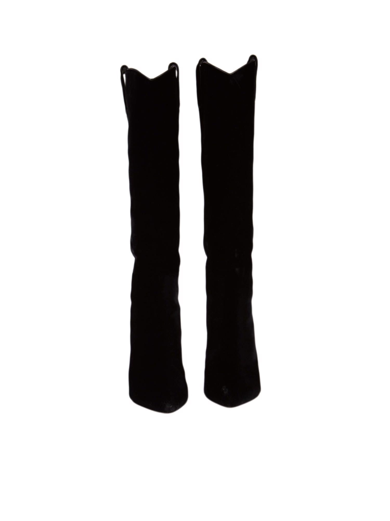 Bayan Siyah TOM FORD ÇİZME