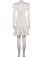 Bayan Krem HERVE LEGER ELBİSE