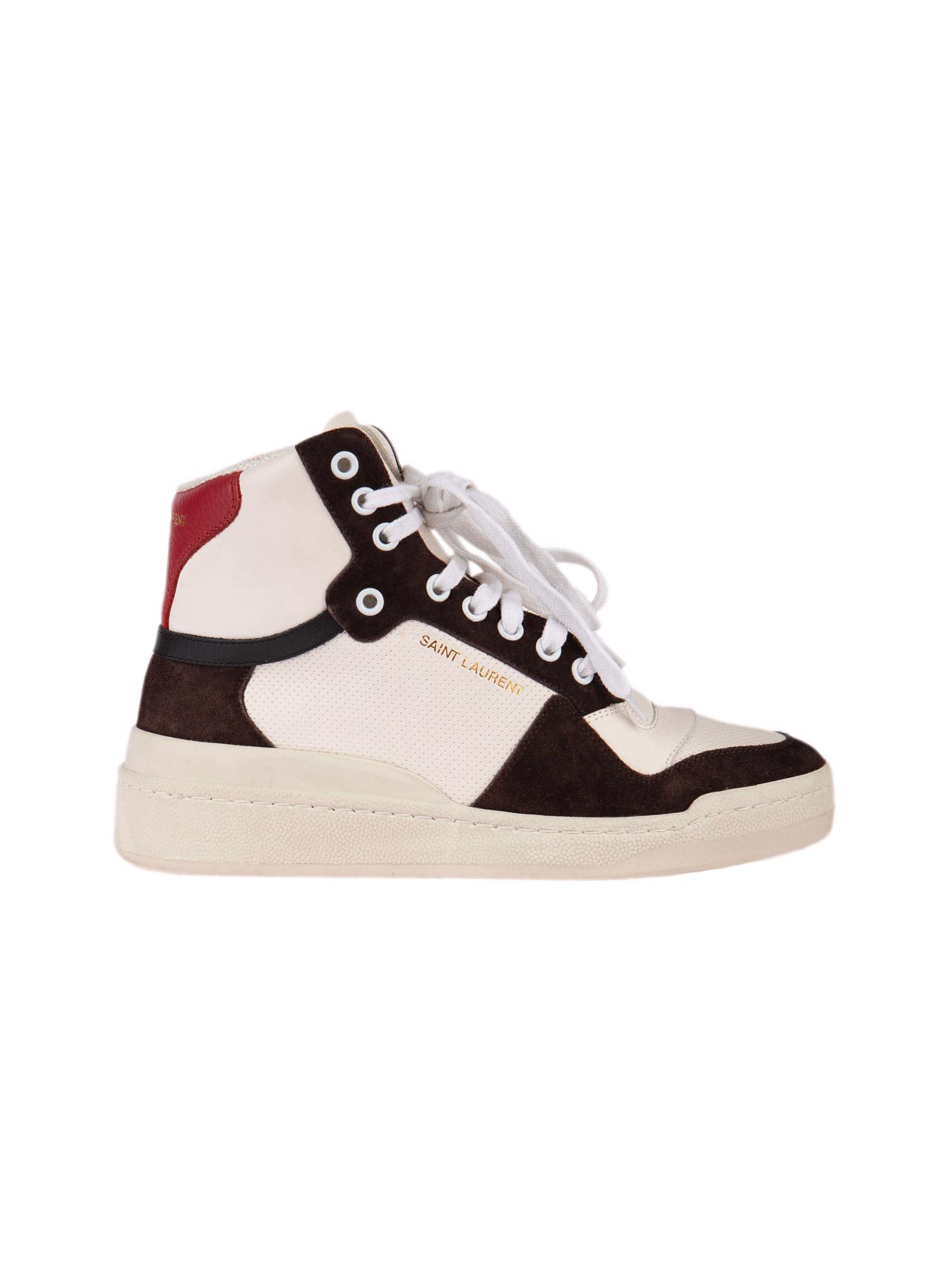 Bayan Beyaz SAINT LAURENT SNEAKER BOT