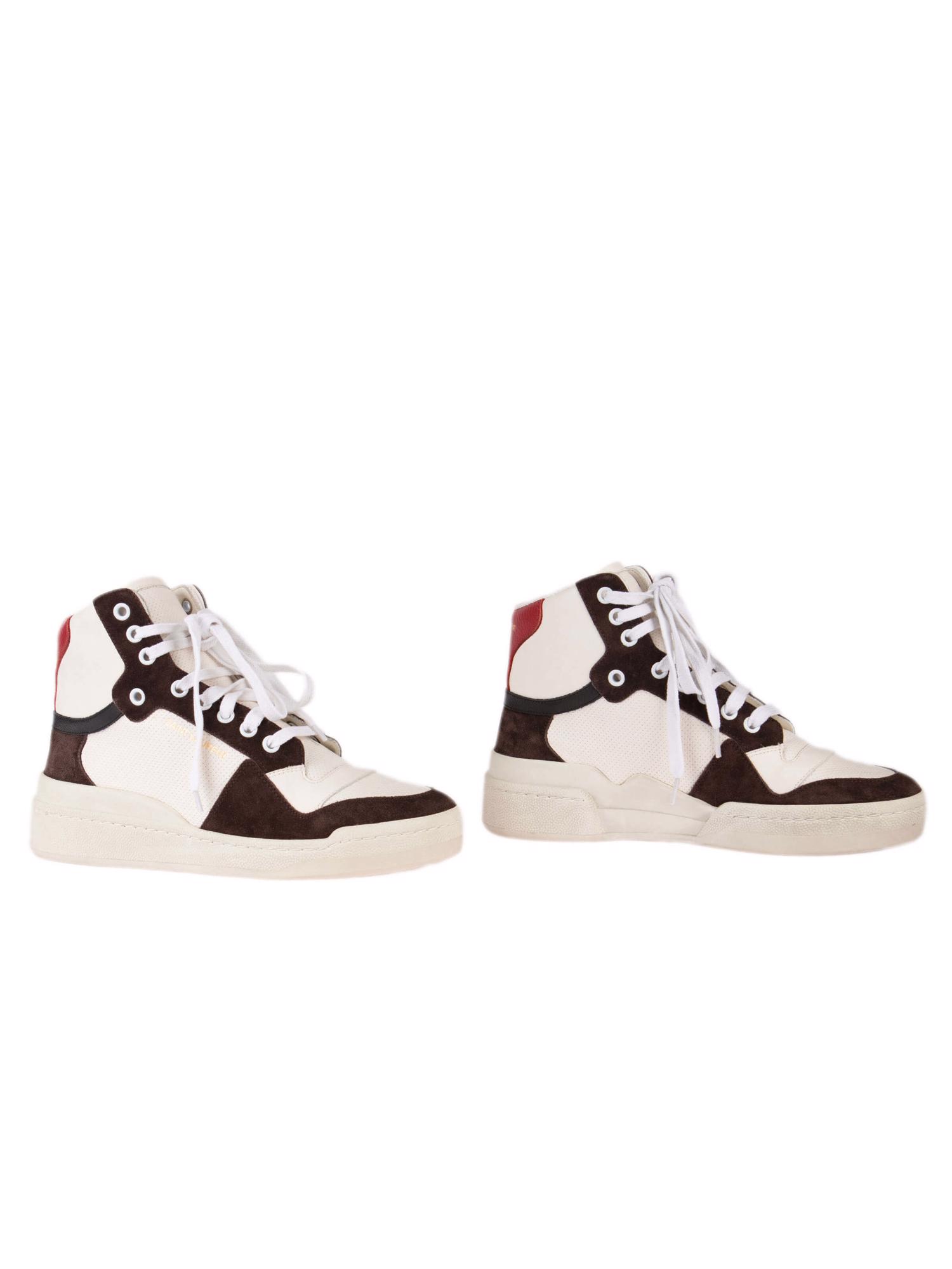 Bayan Beyaz SAINT LAURENT SNEAKER BOT