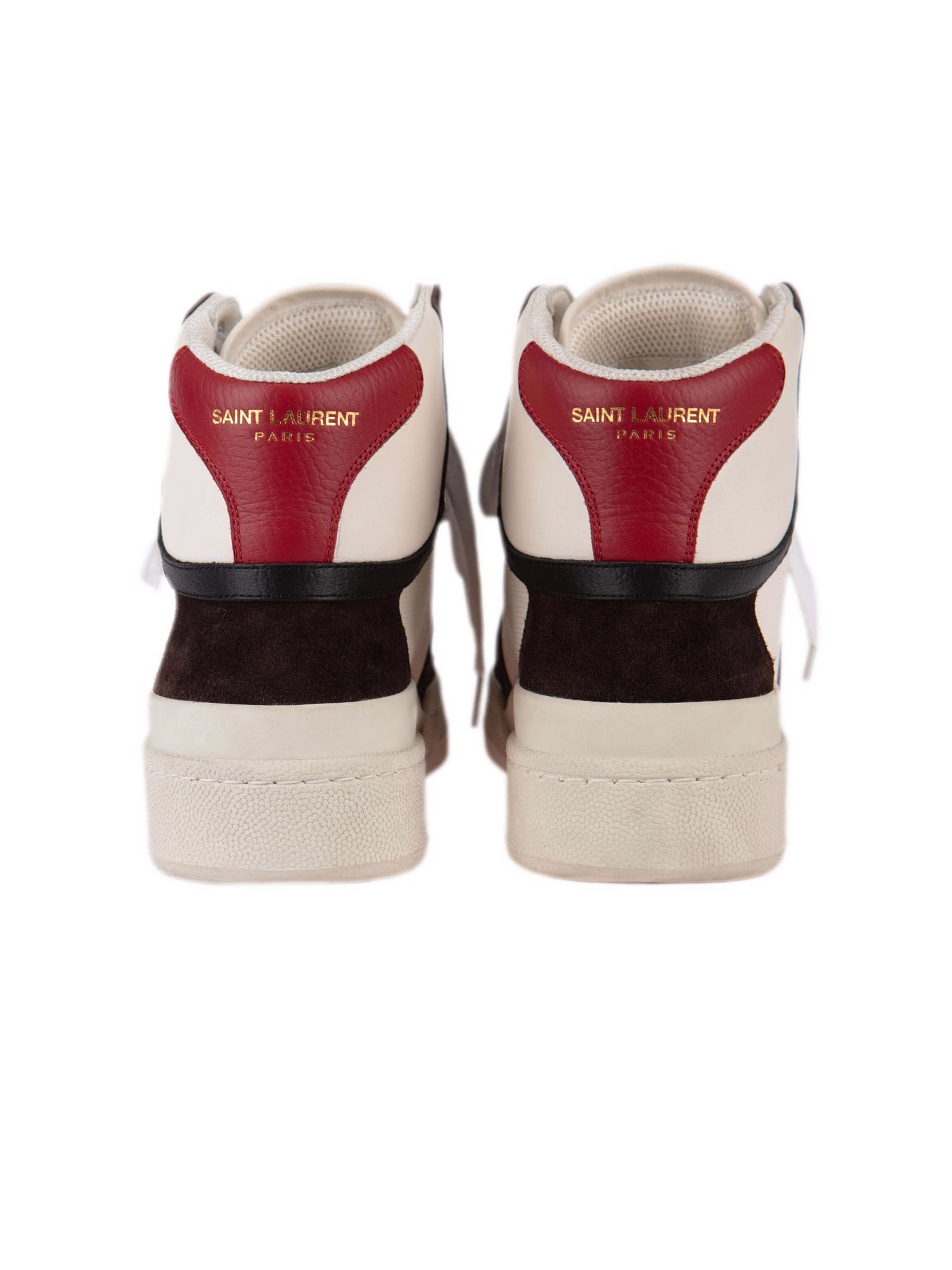 Bayan Beyaz SAINT LAURENT SNEAKER BOT