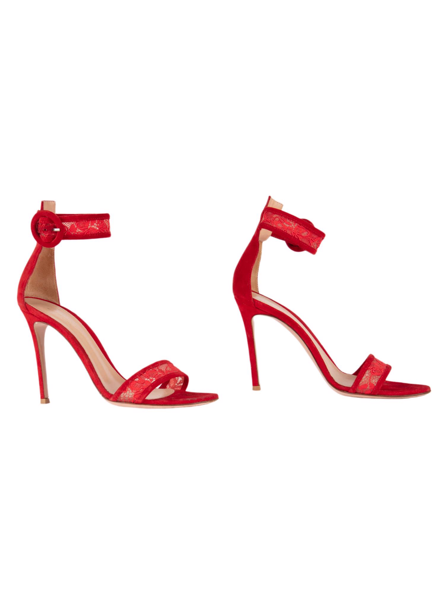 Bayan Kırmızı GIANVITO ROSSI AYAKKABI