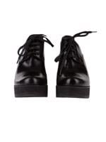 Bayan Siyah PRADA OXFORD AYAKKABI