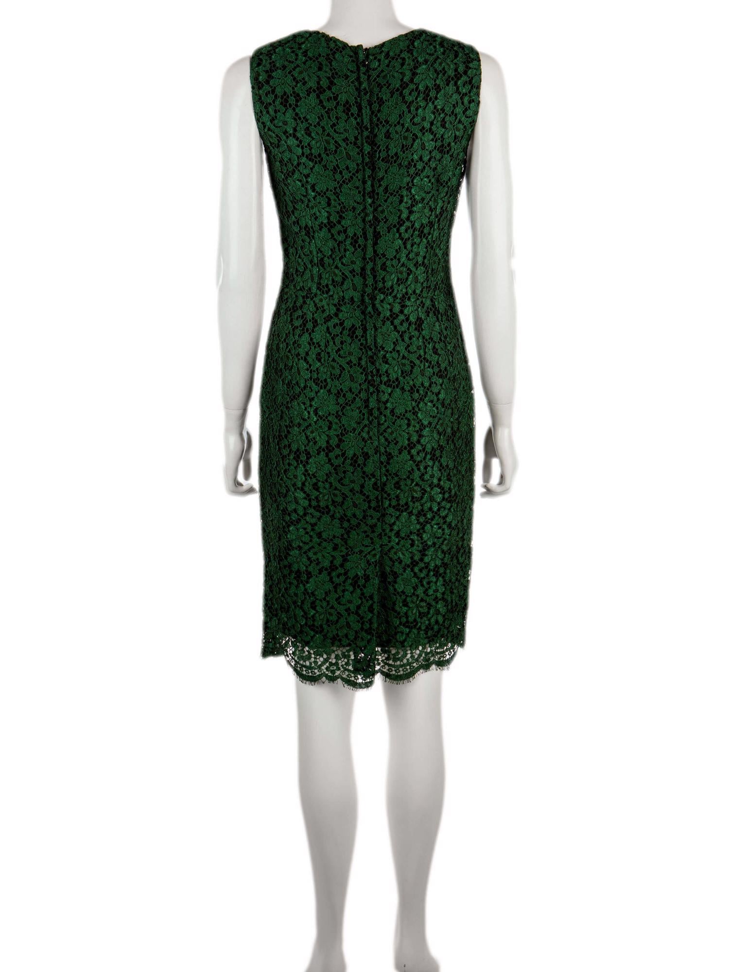 Bayan Yeşil DOLCE&GABBANA ELBİSE