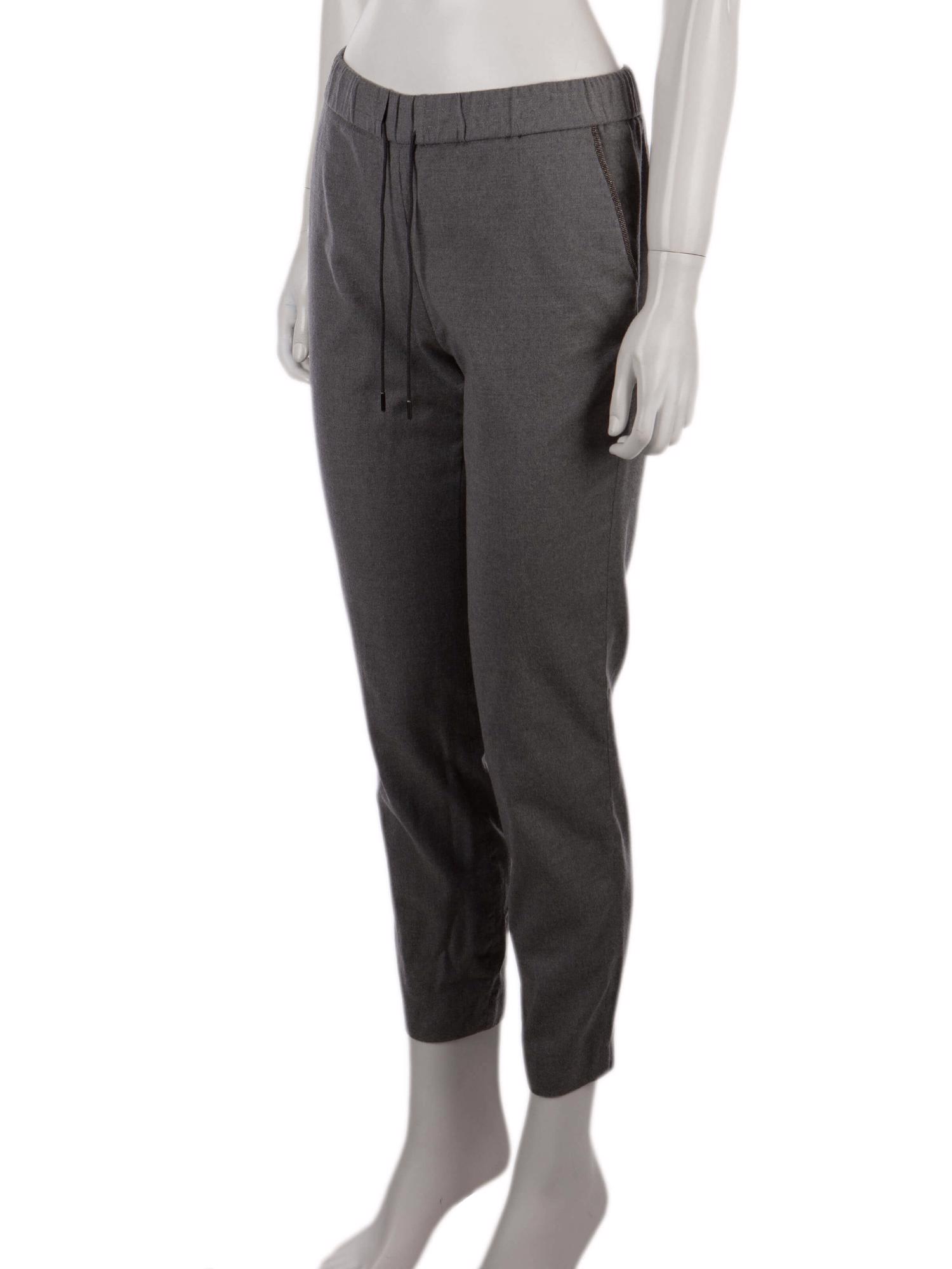 Bayan Gri FABIANA FILIPPI PANTOLON