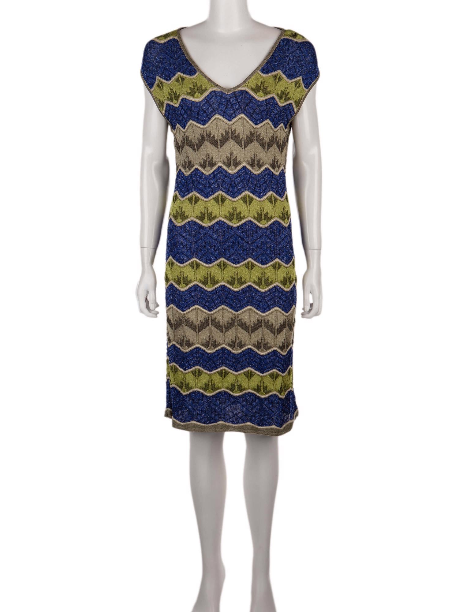 Bayan Mavi M MISSONI ELBİSE