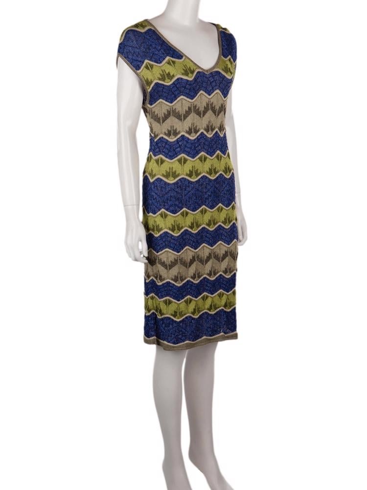 Bayan Mavi M MISSONI ELBİSE