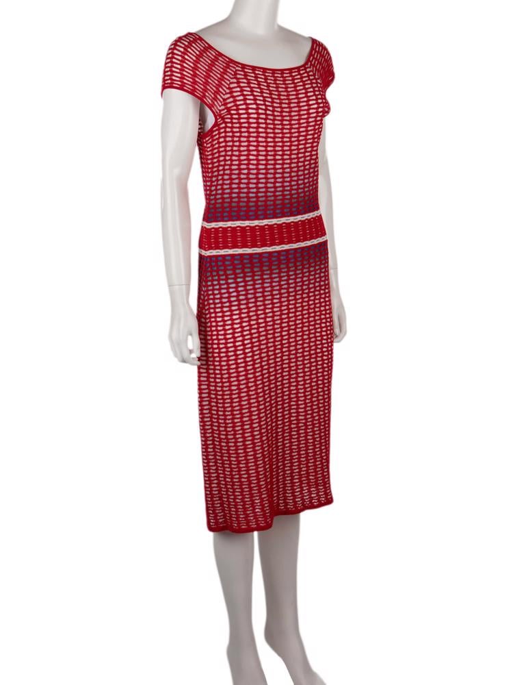 Bayan Kırmızı M MISSONI ELBİSE