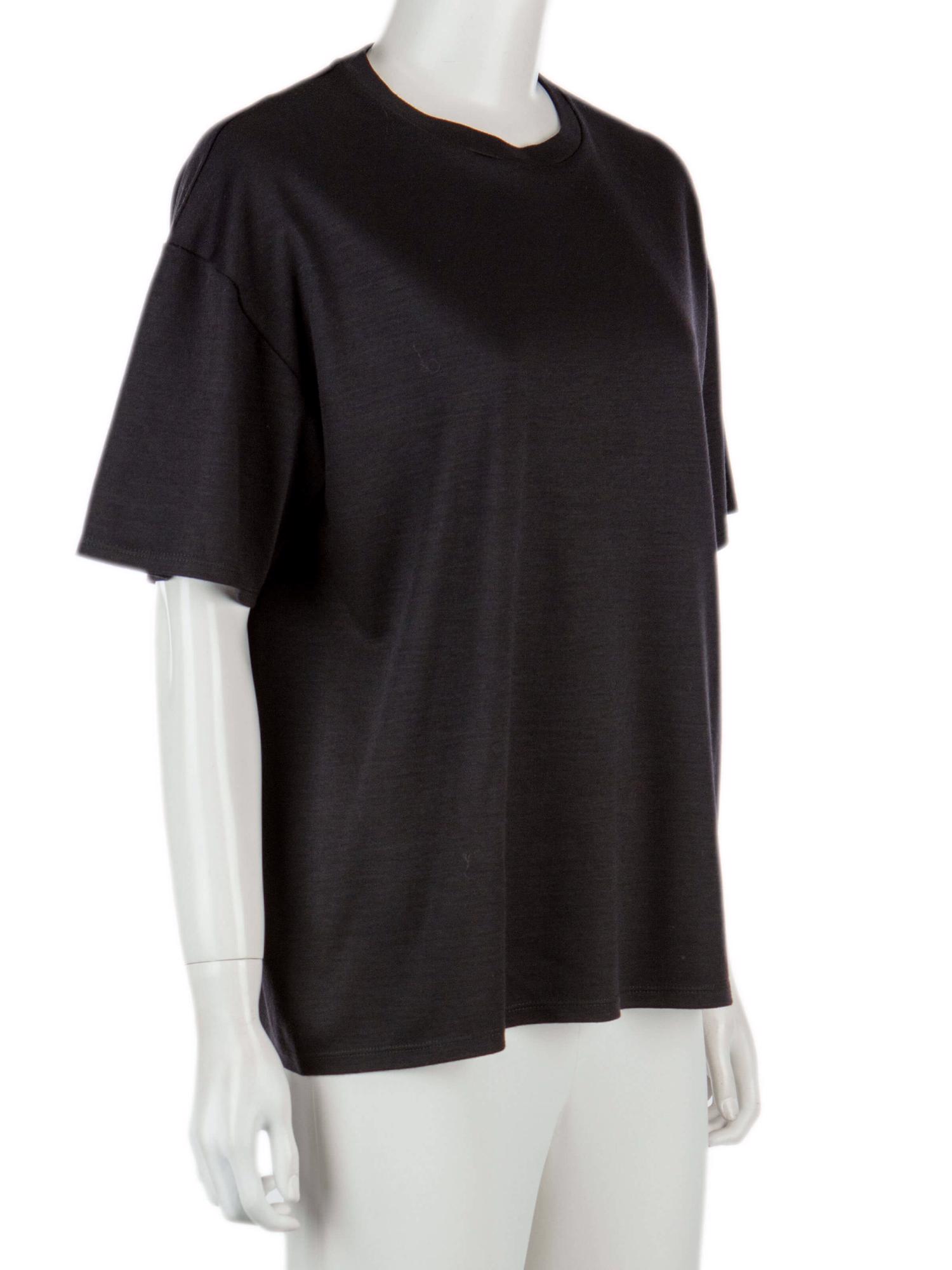 Bayan Siyah THE ROW T-SHIRT