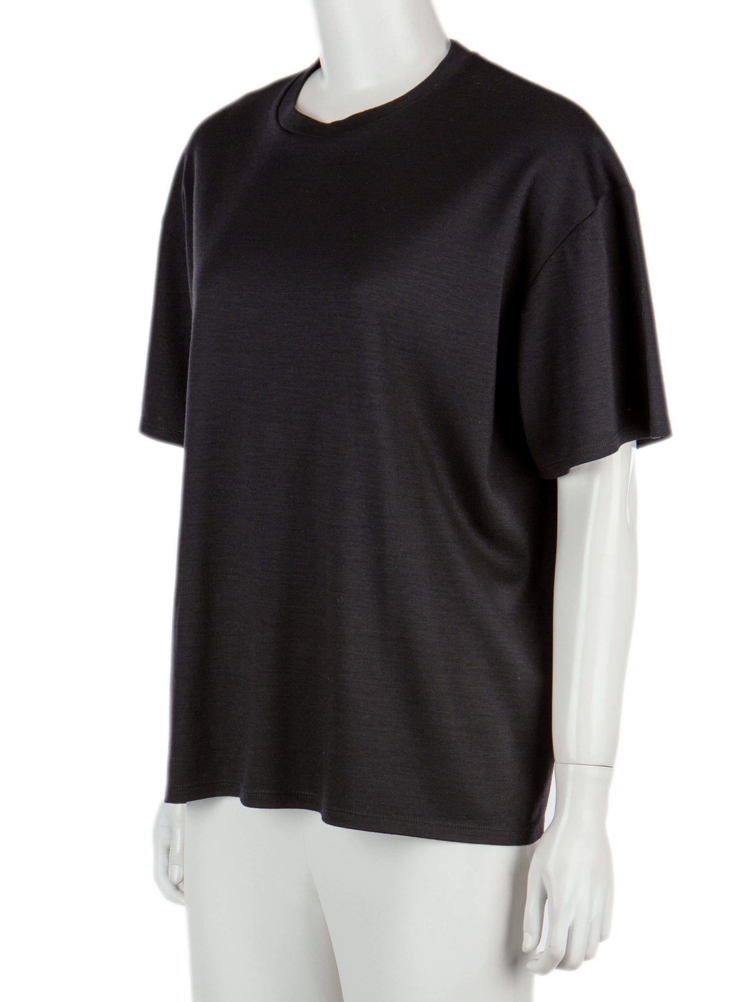 Bayan Siyah THE ROW T-SHIRT