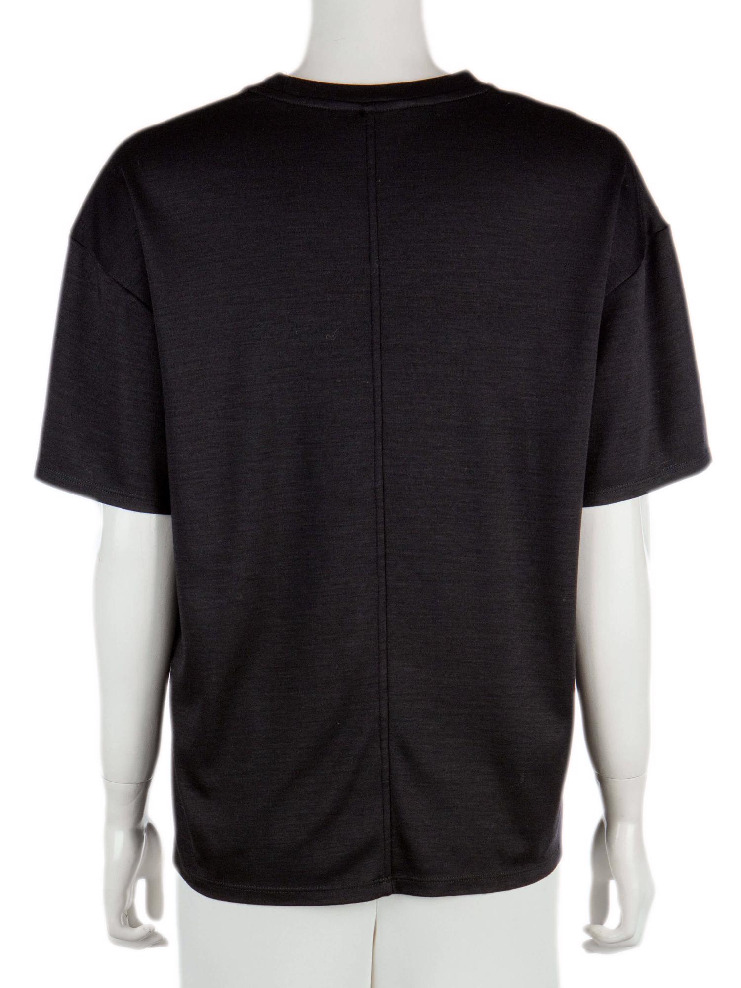 Bayan Siyah THE ROW T-SHIRT