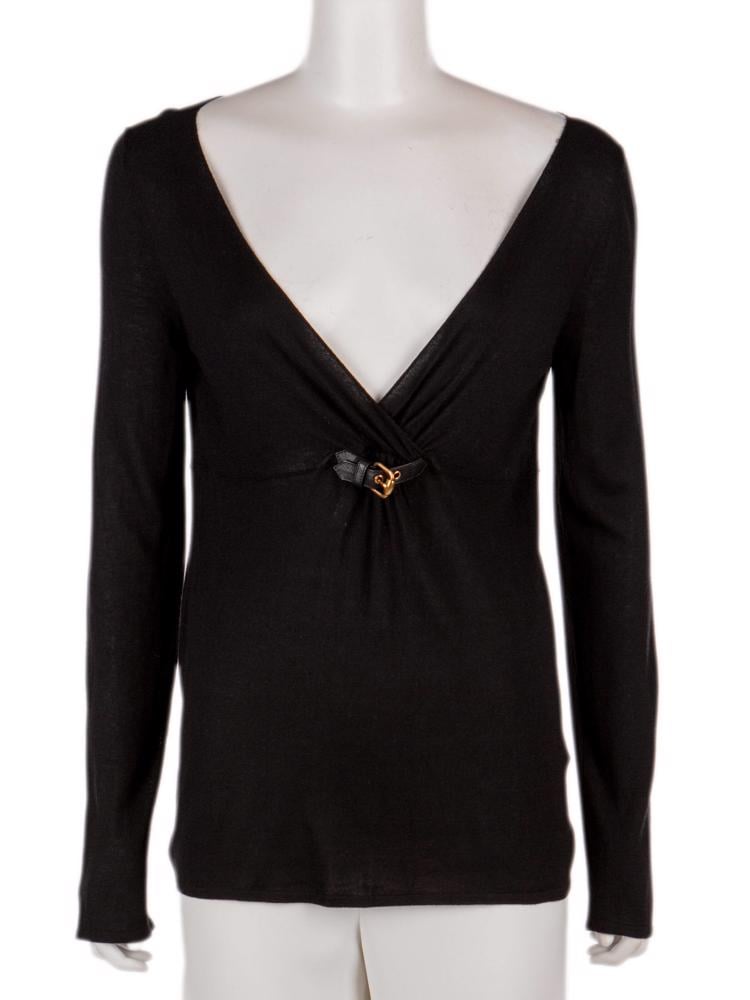 Bayan Siyah GUCCI BLUZ