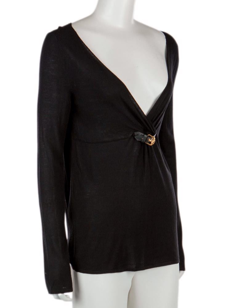 Bayan Siyah GUCCI BLUZ