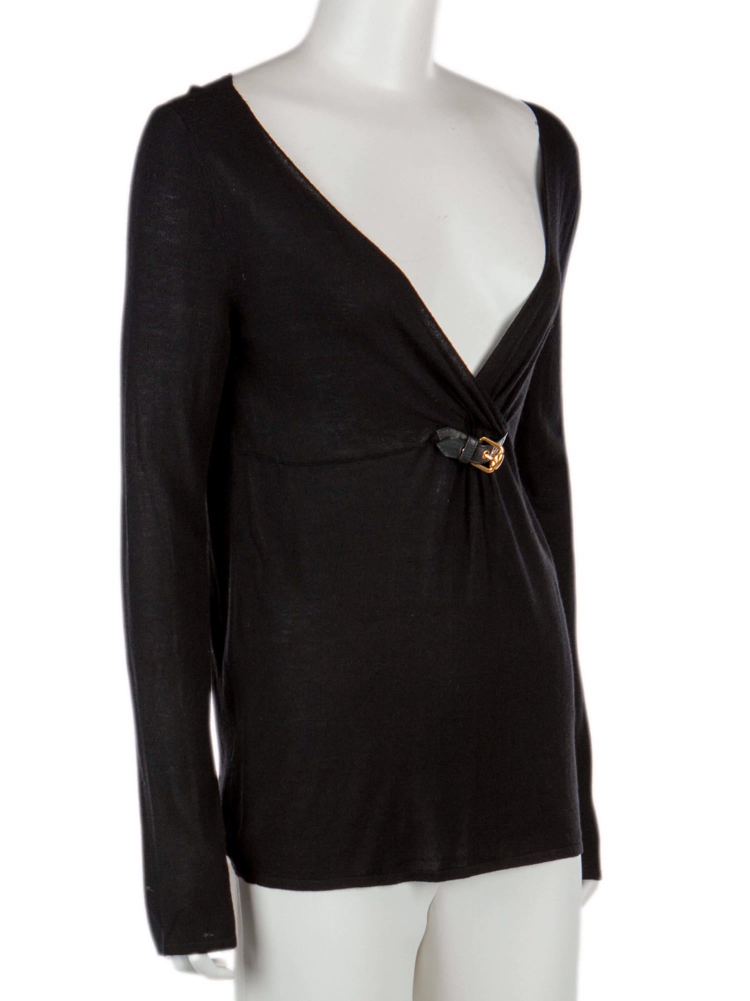 Bayan Siyah GUCCI BLUZ