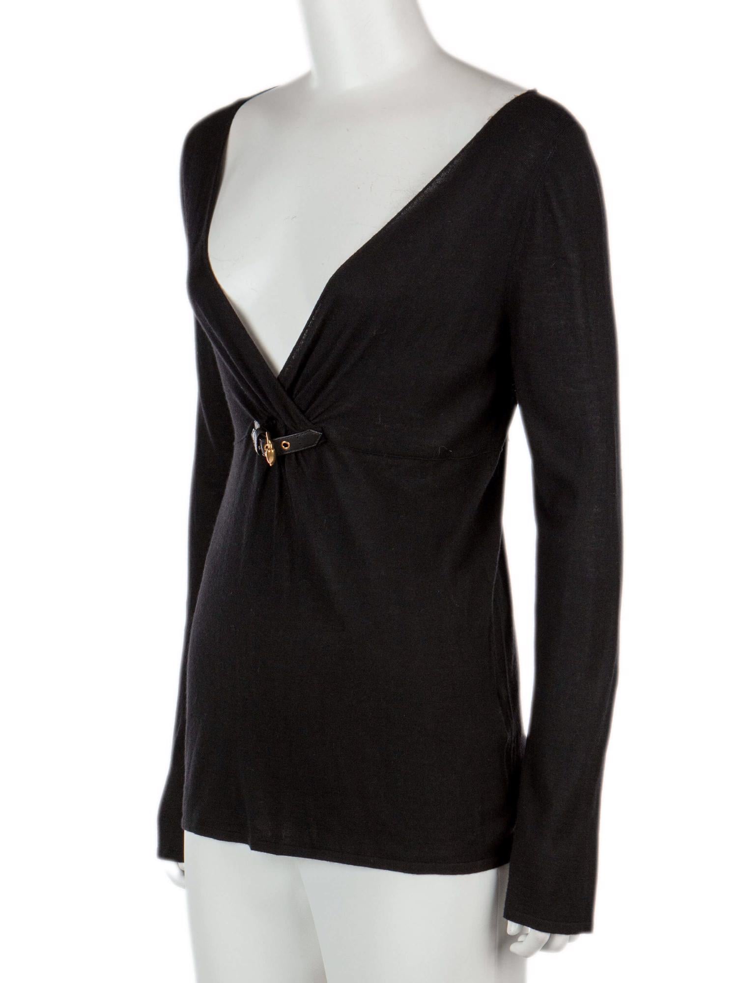 Bayan Siyah GUCCI BLUZ