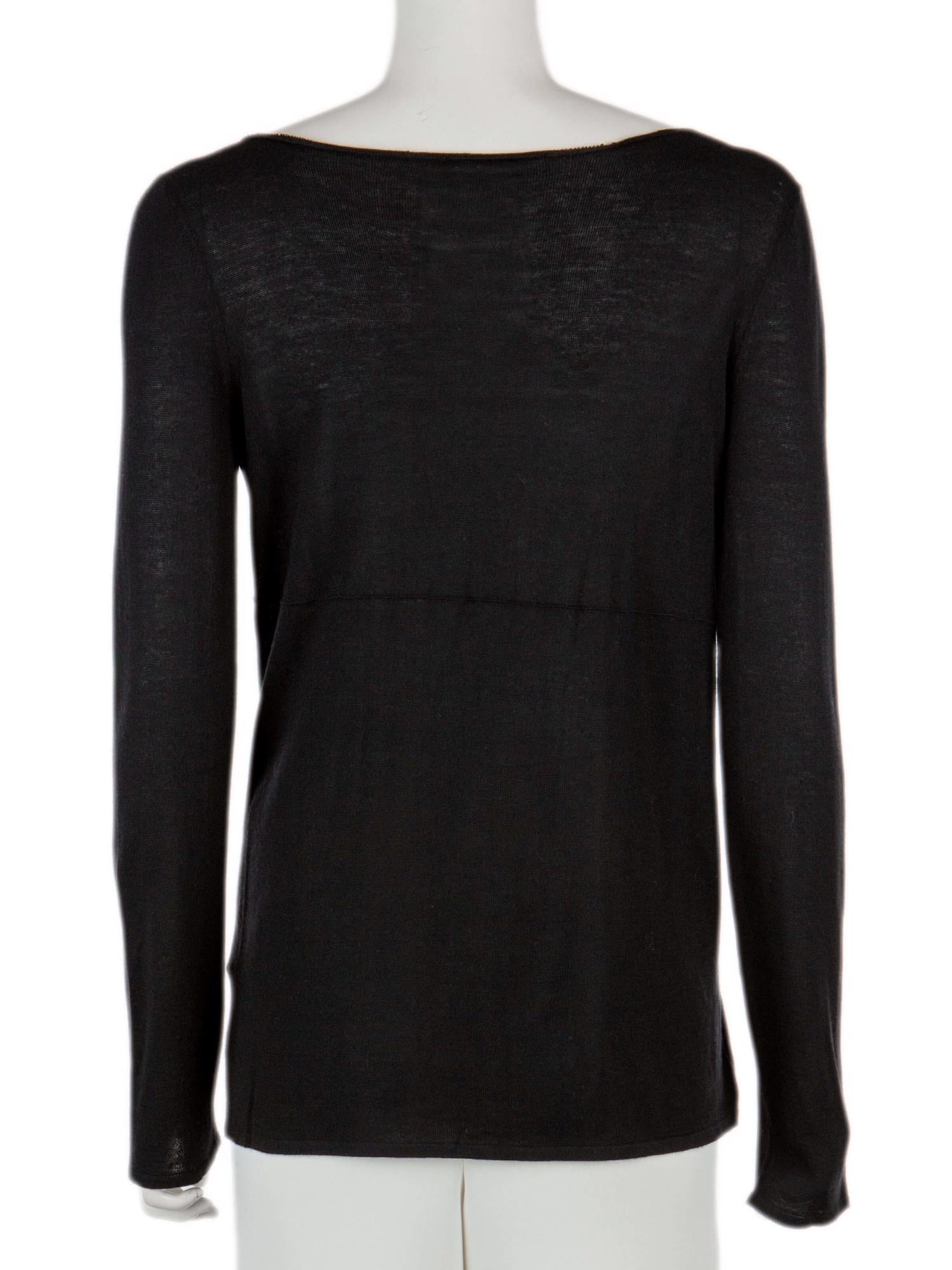 Bayan Siyah GUCCI BLUZ