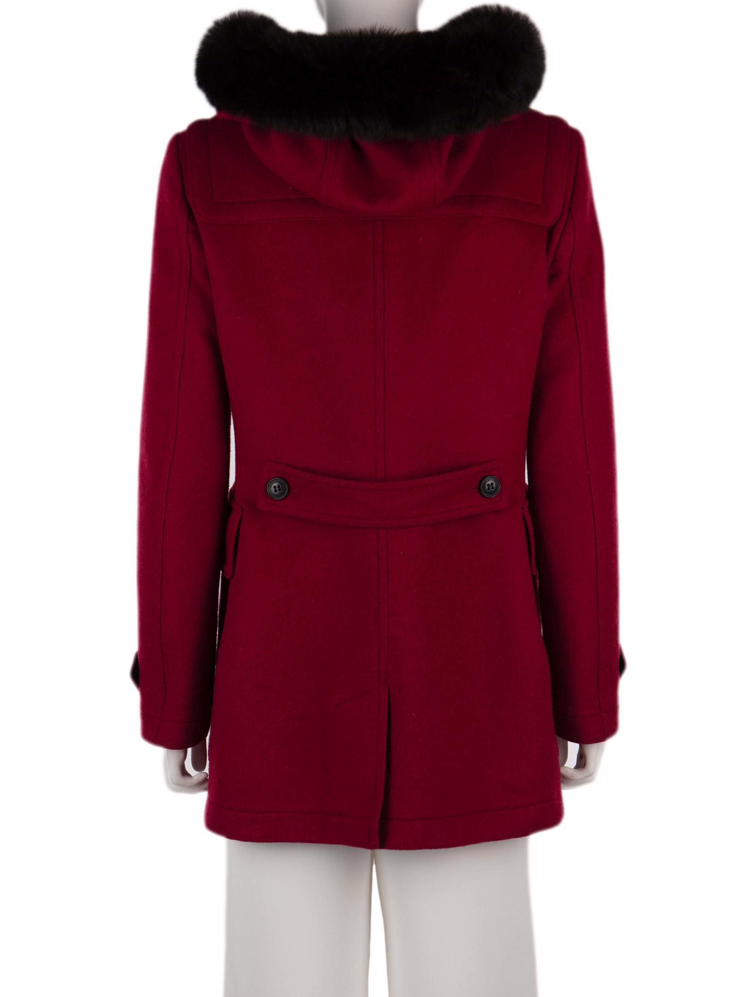 Bayan Kırmızı BURBERRY BRIT KABAN