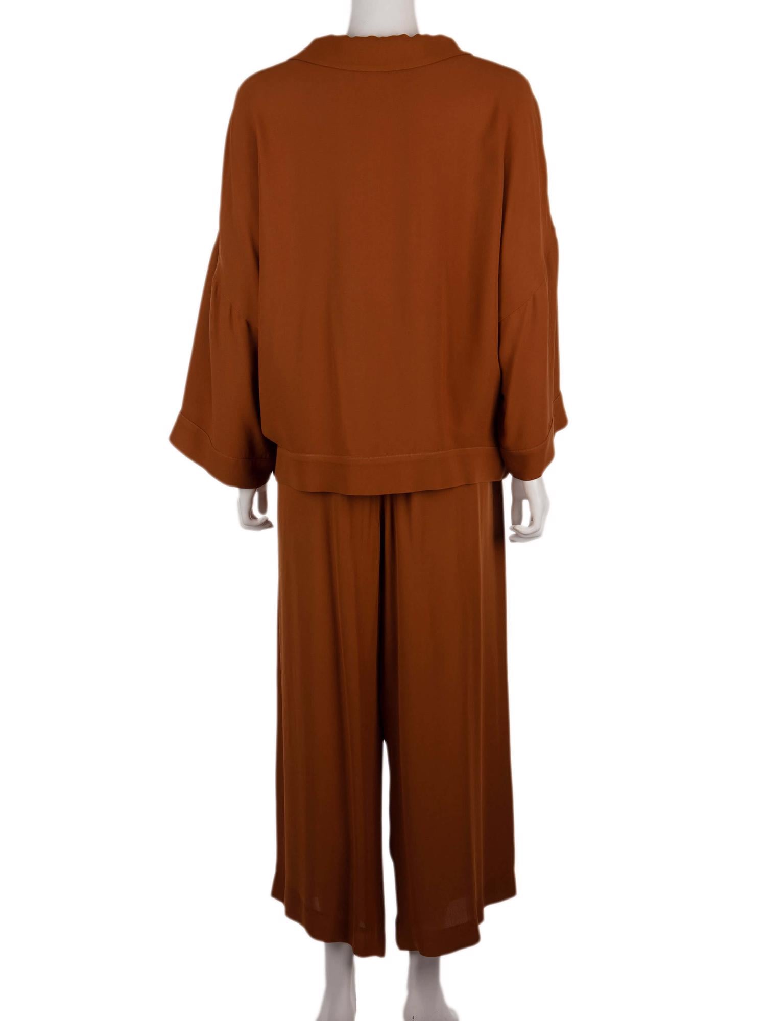 Bayan Kahve FABIANA FILIPPI PANTOLON - BLUZ